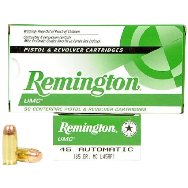 Remington .45 ACP FMJ 50 Rounds