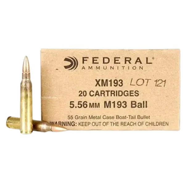 Federal 5.56 NATO V-MAX 20 Rounds