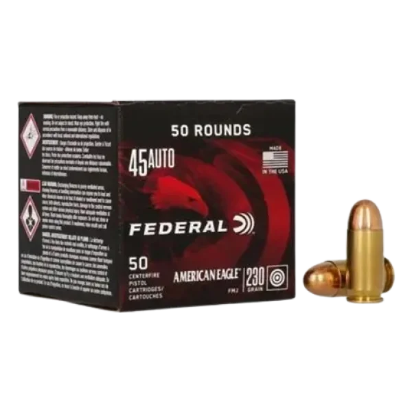 Federal .45 ACP FMJ 500 Rounds