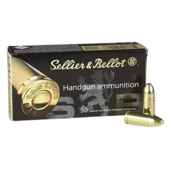 Sellier & Bellot 9mm Hydra-Shok 500 Rounds