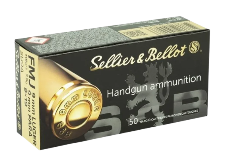 Sellier & Bellot 9mm HST 1000 Rounds