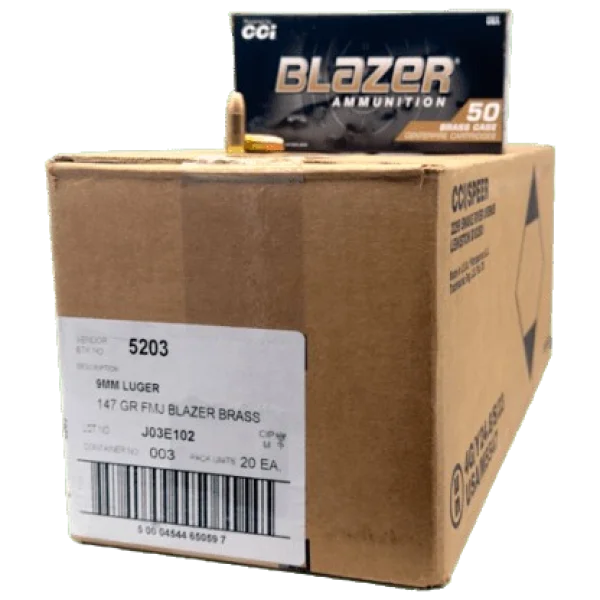 Blazer 5.56 NATO FMJ 1000 Rounds