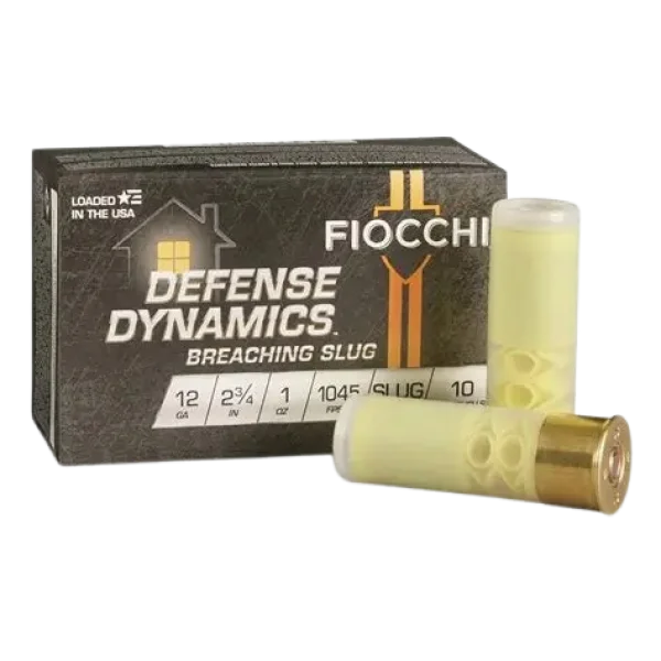 Fiocchi Defense Dynamics 12ga 1oz Slug (10 Rounds)