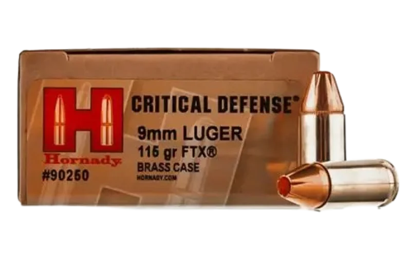 Hornady 9mm Critical Defense 500 Rounds
