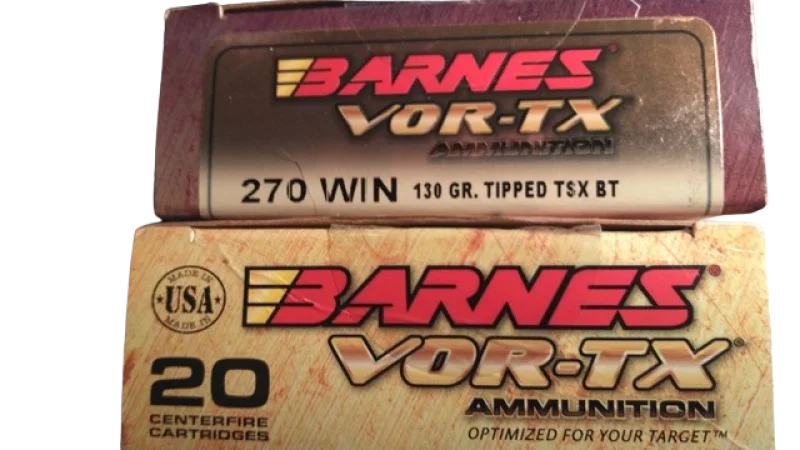 Barnes VOR-TX .270 Winchester 100 Rounds