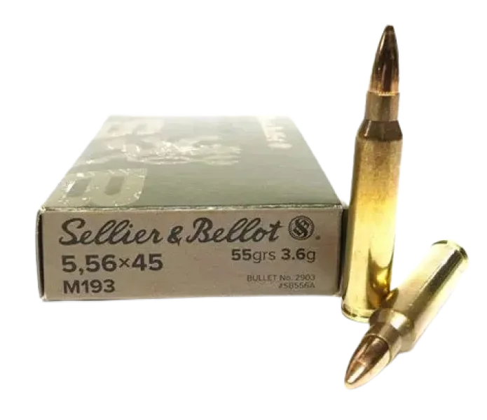 Sellier & Bellot 5.56 NATO FMJ 100 Rounds
