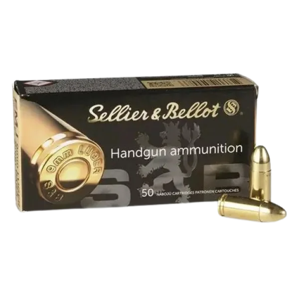 Sellier & Bellot 9mm FMJ 100 Rounds